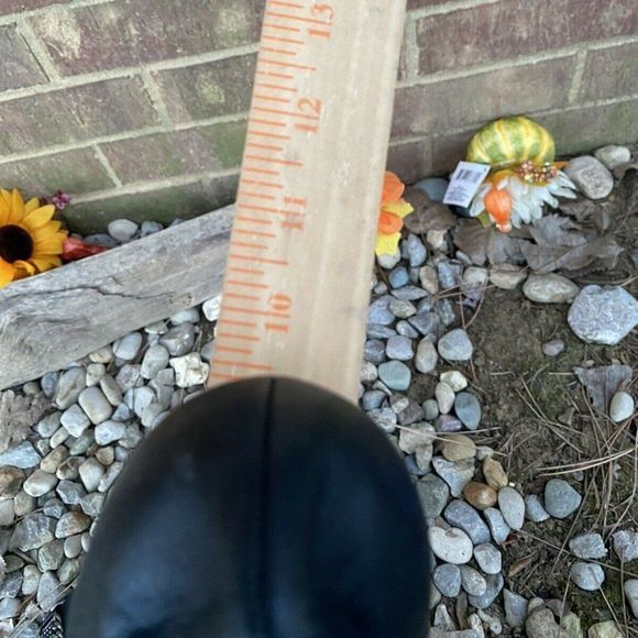 Joy & Peace Ballet Black/ Pewter Leather Chains Driving Flats Shoe Size US 6 - Picture 8 of 8